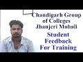 CGC Jhanjeri - Chandigarh Group of Colleges Jhanjeri Student Feedback