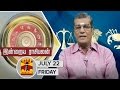 (22/07/2016) Indraya Raasipalan by Astrologer Sivalpuri Singaram - Thanthi TV