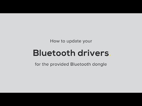 How to update your Bluetooth dongle drivers