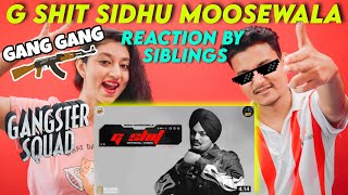 G Shit (Full Video) Sidhu Moose Wala | Blockboi Twitch | The Kidd |Moosetape| Reaction video