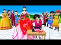 Scary Teacher 3D vs Squid Game Sew Princess Dress Squid Game Doll Nice or Error 5 Time Challenge