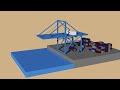 Blender Supply Chain Animation: Port & Crane