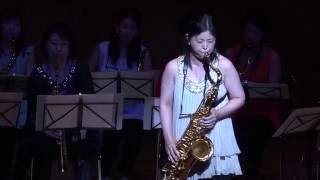 Misty, Akiko Jinnouchi : Tenor Sax solo,  Mi-Bémol Saxophone Ensemble