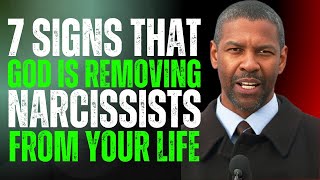 7 Signs That God is Removing Narcissists From Your Life | Denzel Washington Motivation