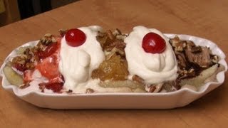 Grilled Banana Split with Michael's Home Cooking