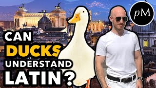 Speaking Latin to Ducks in Rome 🦆 🇮🇹  April Fools' Day 2022