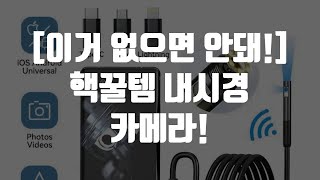 [이거 없으면 안돼!] 핵꿀템 내시경 카메라!