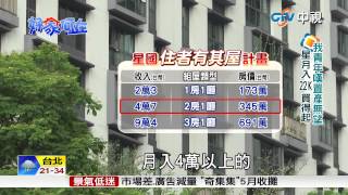 【中視新聞】星國推住者有其屋 八成二國民住組屋 20150503