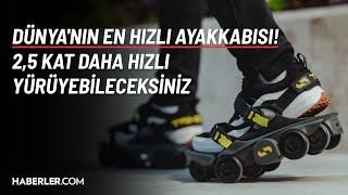 Dünya'nın En Hızlı Ayakkabısı! 2,5 Kat Daha Hızlı Yürüyebileceksiniz