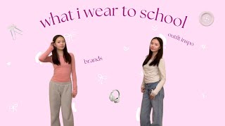 outfits i wear to school | what i wear in a week, outfit inspo, \u0026 more