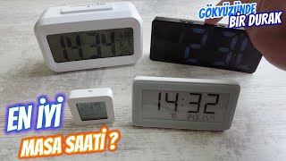 MASA SAATİ İNCELEMESİ ( Xiaomi vs Diğerleri ) EN İYİSİ ?