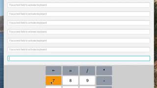 JavaFX: On-Screen Keyboard Pane