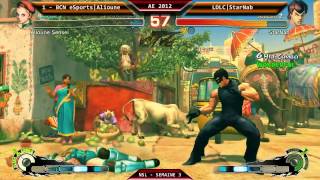 BCN eSport|Alioune x LDLC|StarNab - NSL R03 - SSF4 AE 2012