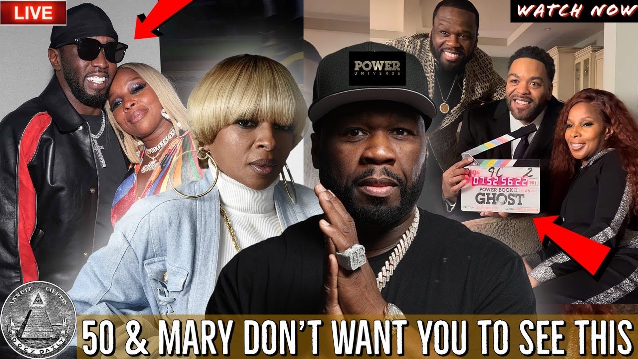 50 Cent & Mary J Blige SET UP Diddy For STARZ POWER (WATCH NOW) - YouTube