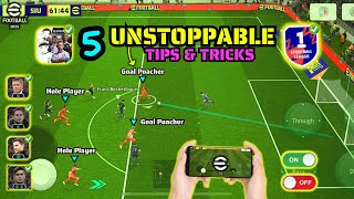 5 Tips \u0026 Tricks To Build Quick Counter Unstoppable Team eFootball 🫠Best Quick Counter Squad Building