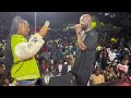 Eddy Kenzo and Kin Bella performing their latest single “NKUWE” on Easter Sunday!