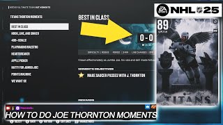 How To Complete Every Joe Thornton Moment..