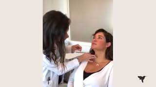 Concealing bruises with Jane Iredale