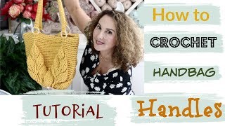 How to Crochet an  i cord handle for handbags