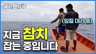 특별한 도구 없이 오로지 줄 하나로만 망망대해 위에서 참치를 잡는 어부들 | 아시아 최대 참치 수도, 필리핀 제너럴 산토스 | 다큐프라임|#골라듄다큐