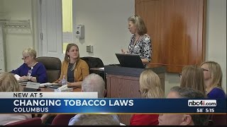 Columbus considers moving tobacco purchasing age to 21