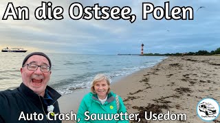 #269 zur Ostsee nach Polen, Crash auf der B96, Dreckswetter