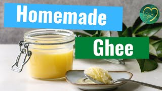 Ghee (Clarified Butter) How to make it at home - Traditional way