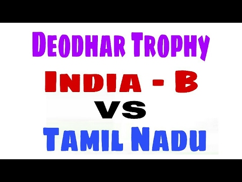 India B Vs Tamil Nadu Dream11 Team - YouTube