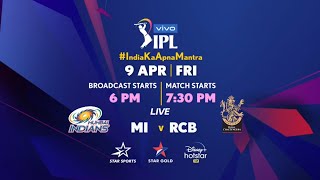 VIVO IPL 2021 Opener: MI v RCB Cricket Countdown