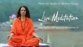 LIVE Meditation with Sadhviji