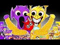 SPRUNKI Animation - DURPLE FAMILY Horror Versions Convenience Store Food | Incredibox ASMR Mukbang