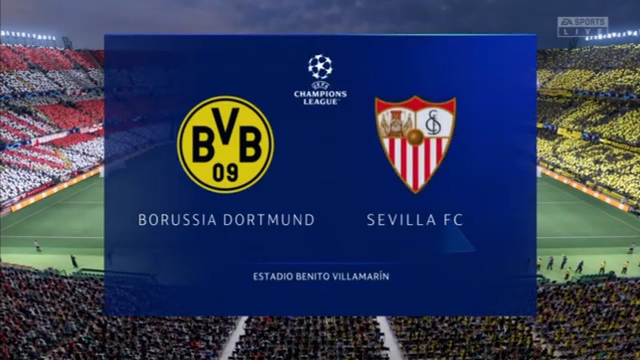 Borussia Dortmund Vs Sevilla |UEFA Champions League - YouTube