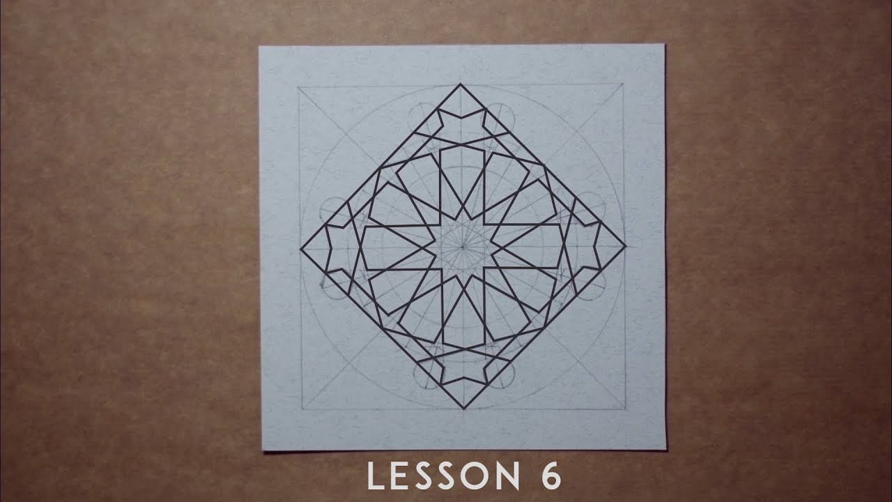 Simple Islamic Geometric Art