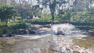 River Crossing in Mankulam Mankulam adventure Jeep Safari with Shola holidays