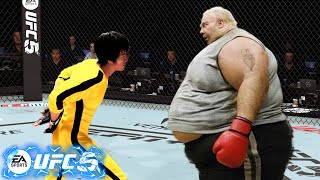 UFC5 Bruce Lee vs Fat Bob EA Sports UFC 5 PS5