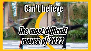 The most difficult moves of 2022 #shorts #Wushu #KungFu
