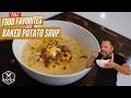 The Best Potato Soup Recipe You Will Try This Year | Easy Baked Potato Soup Recipe