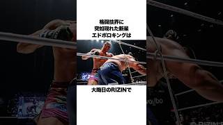 身長2m超えの超新星！エドポロキングの本性がやばすぎた... #rizin #エドポロキング #ブレイキングダウン #朝倉未来 #shorts