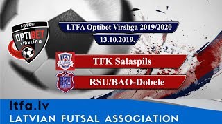 TFK Salaspils - RSU/BAO-Dobele [LTFA Optibet Virslīga 2019/20 Highlights]