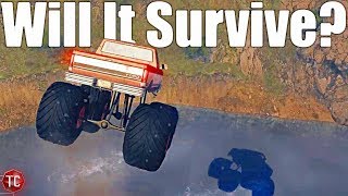 SpinTires MudRunner: MOST OVERPOWERED TRUCK!? Will It Survive?