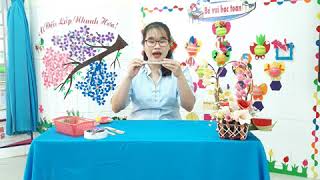Cùng cô thùy trường Mầm non Hoa hồng 7 làm đồ chơi các bé nhé❤❤❤