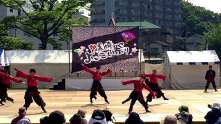 梅光学院大学　よさこいダンス部　LUCIS 2016黒崎よさこい祭り