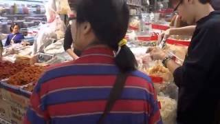 【台湾旅行】旧正月(春節)前の高雄の三鳳中街　年貨大街 Chinese New Year in Taiwan 2012