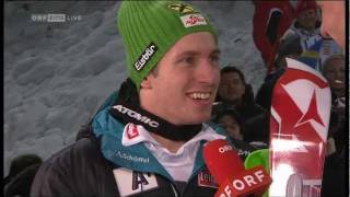 Marcel Hirscher winner Schladming 2012 - the answer to unfair Ivica Kostelic