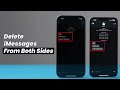 How to Delete iMessages from Both Sides on iPhone?
