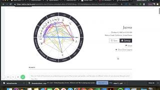 Getting your astrology chart online