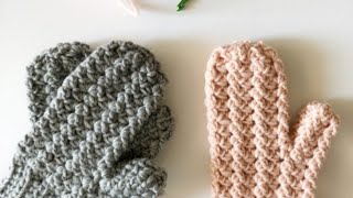 Crochet Sprig Stitch Mittens Part 1: Starting the Mitten