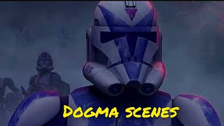 All clone trooper Dogma scenes - The Clone Wars