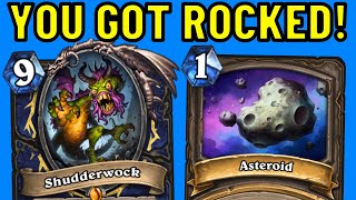 Asteroid Shudderwock Shaman ROCKS!!!