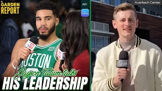 Jayson Tatum VERY VOCAL as Celtics Leader